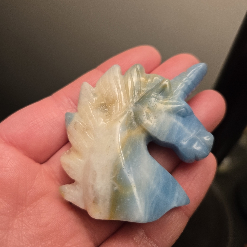 Asian Amazonite Unicorn - Picture 8 of 9